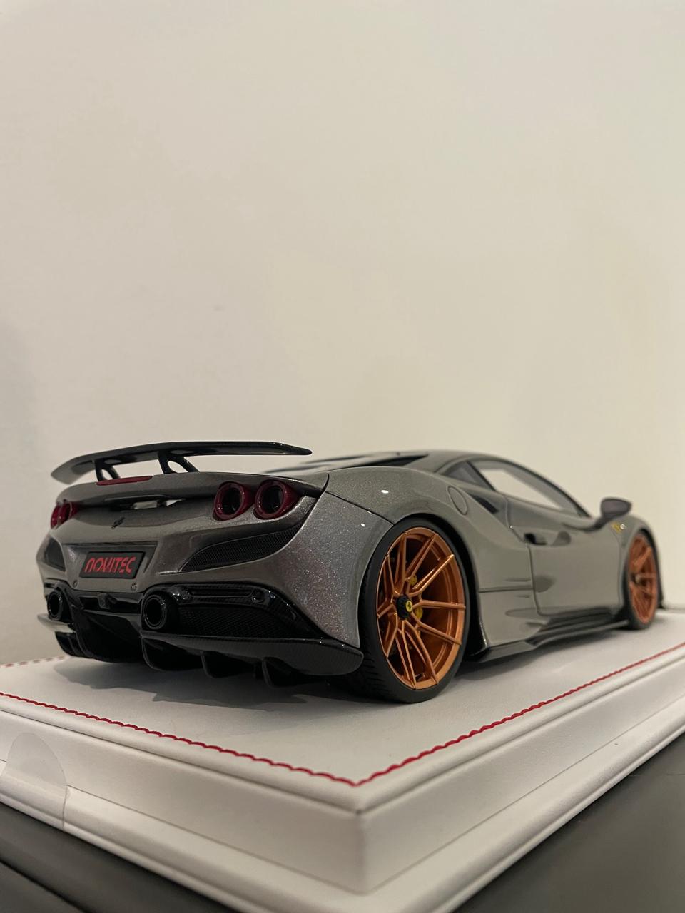 Ferrari F8 Toy Model Car (Silver)