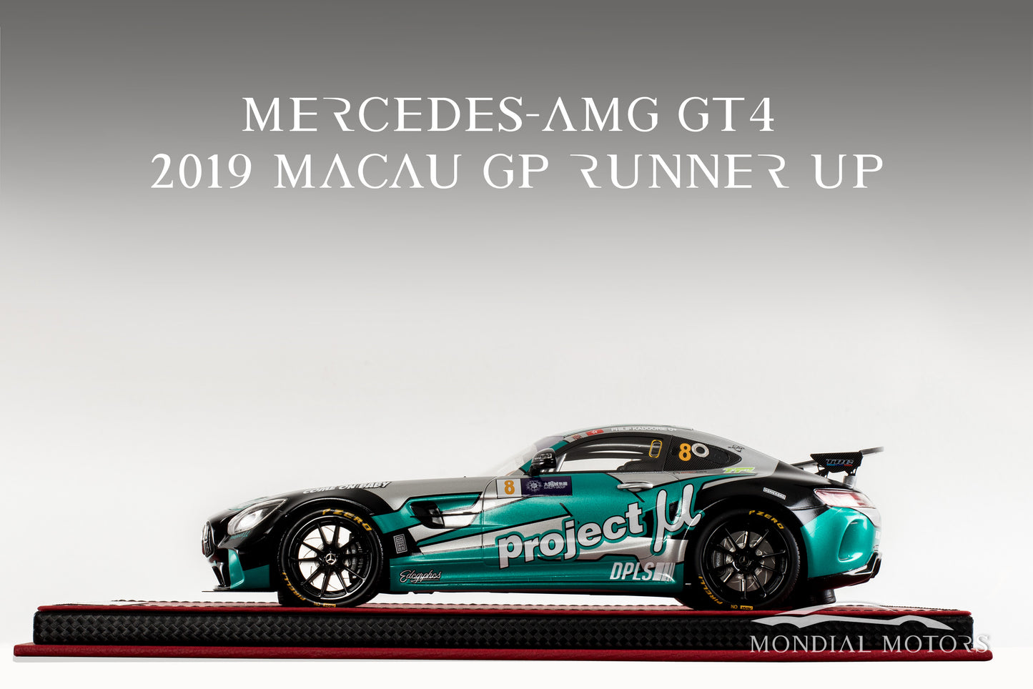 Mercedes-AMG GT4 (2019 Macau GP Runner up) 1:18
