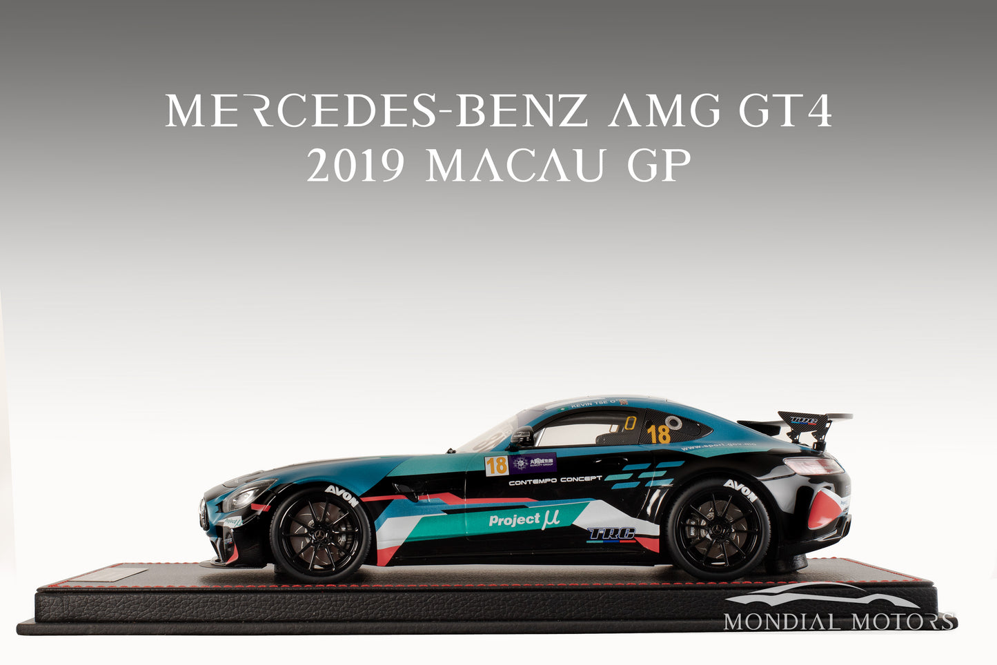 Mercedes-AMG GT4 2019 Macau GP 1:18