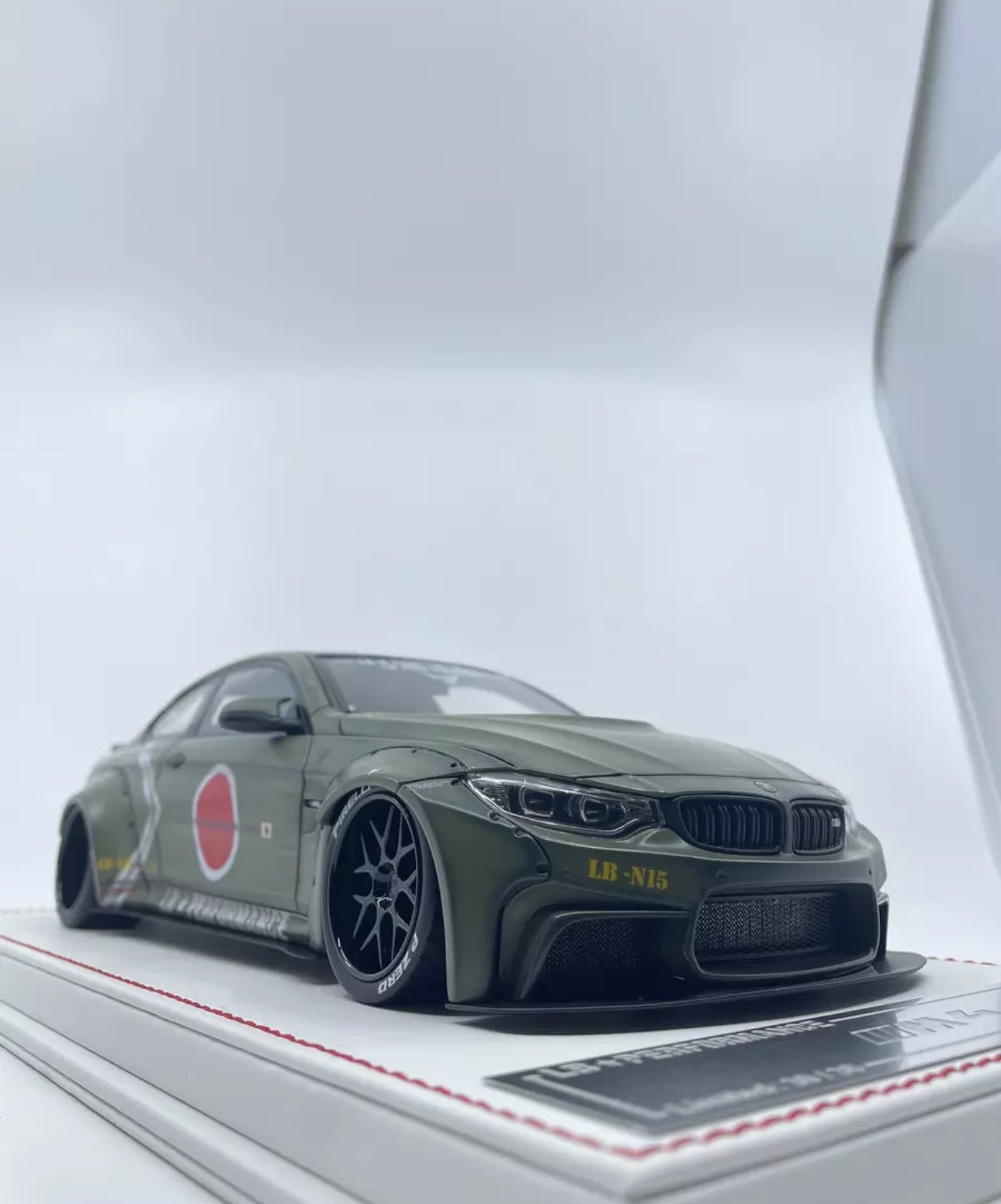BMW M4 LBWK (Matt Green, Zero Fighter) 1:18 scale