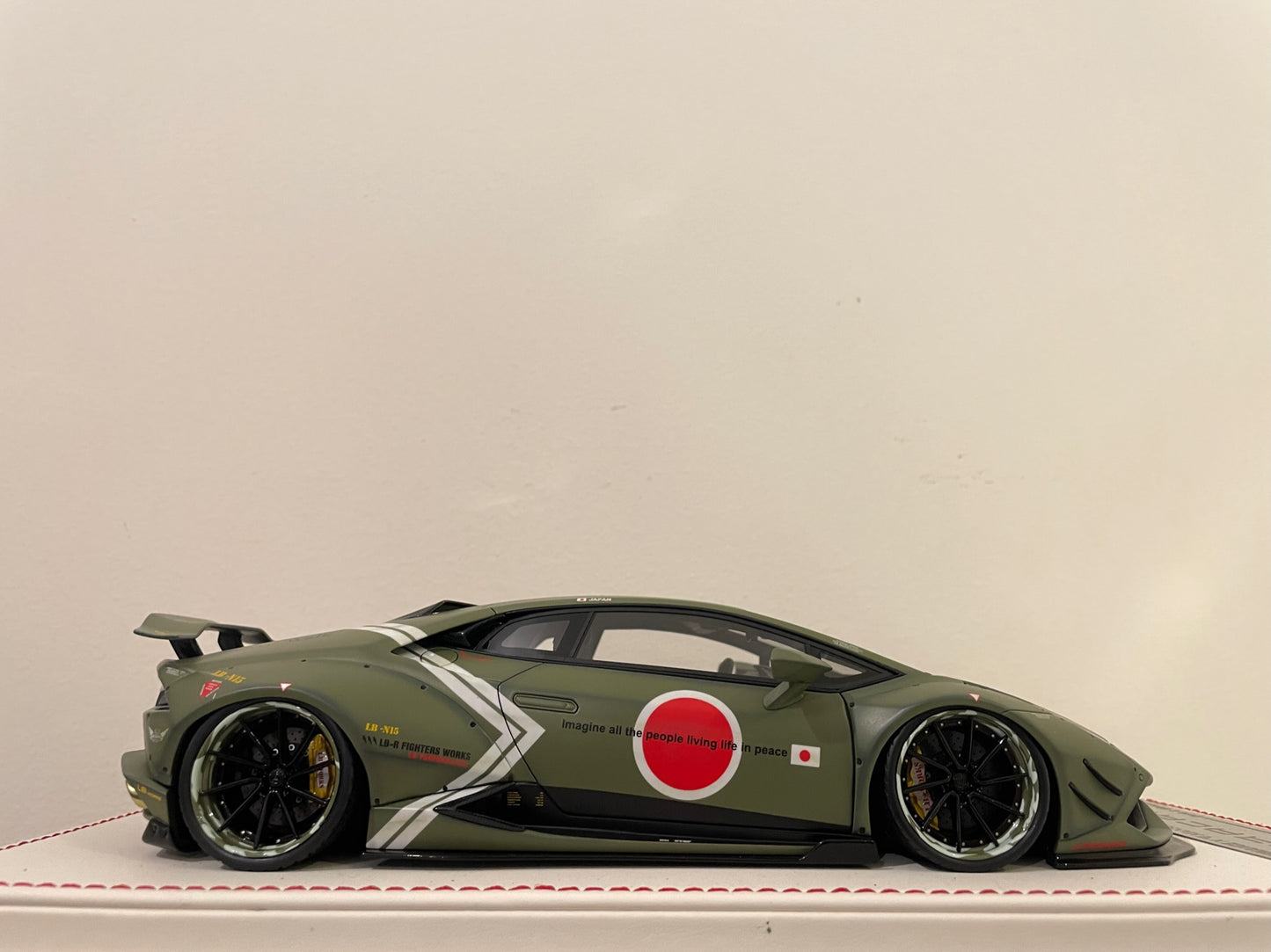 Lamborghini Huracan LBWK (Green Zero Fighter) 1:18 scale