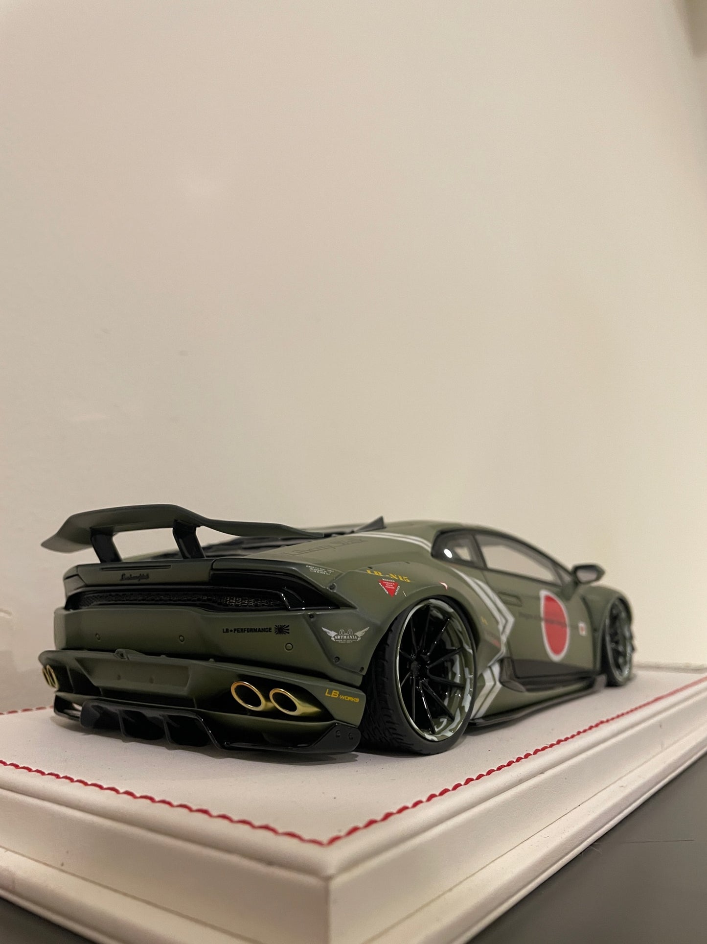 Lamborghini Huracan LBWK (Green Zero Fighter) 1:18 scale