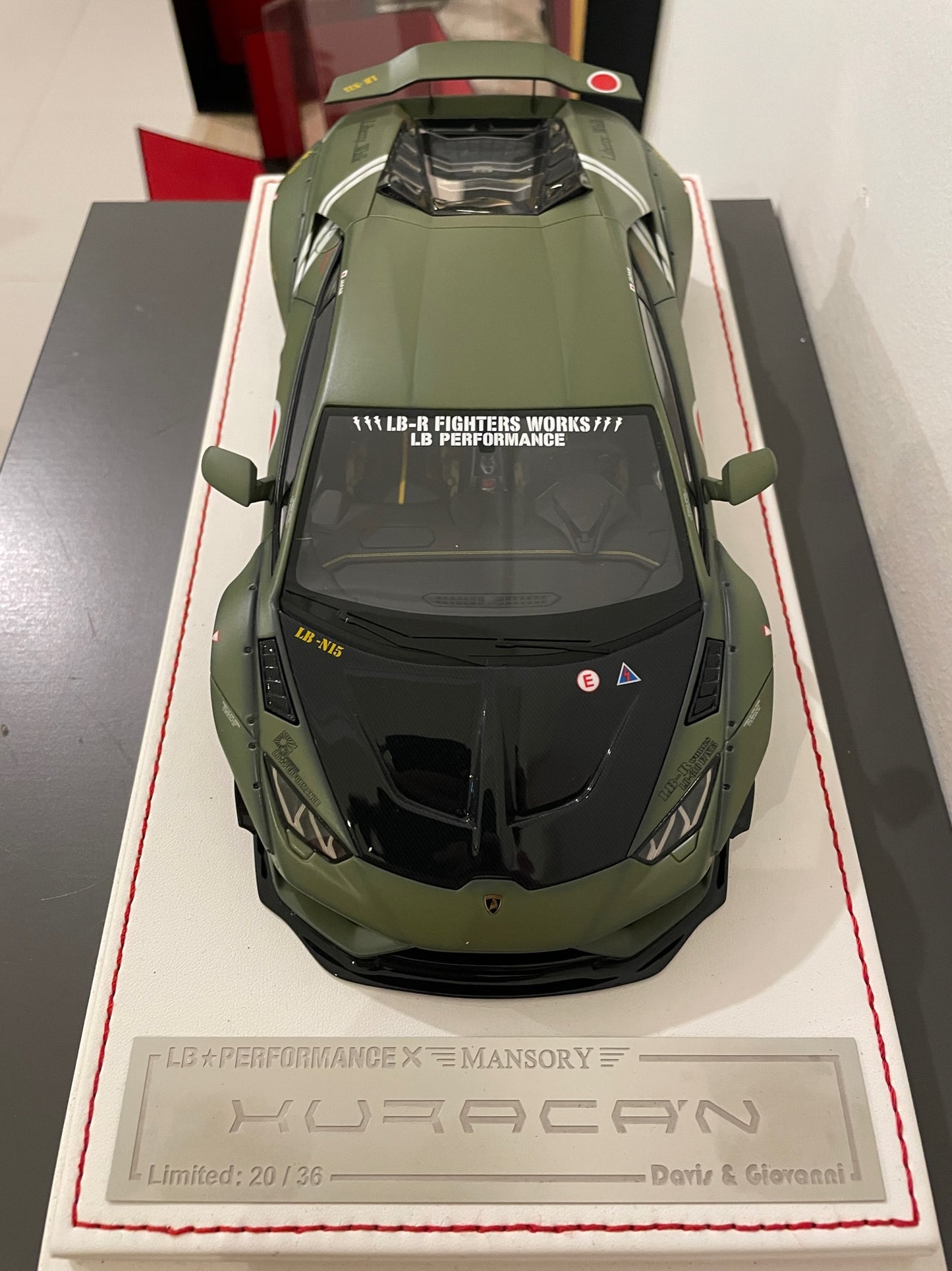 Lamborghini Huracan LBWK (Green Zero Fighter) 1:18 scale