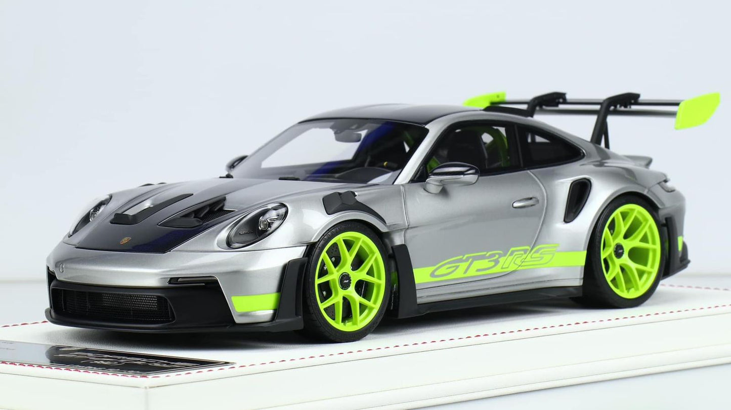 Porsche 911 GT3 RS (Silver/ Yellow)