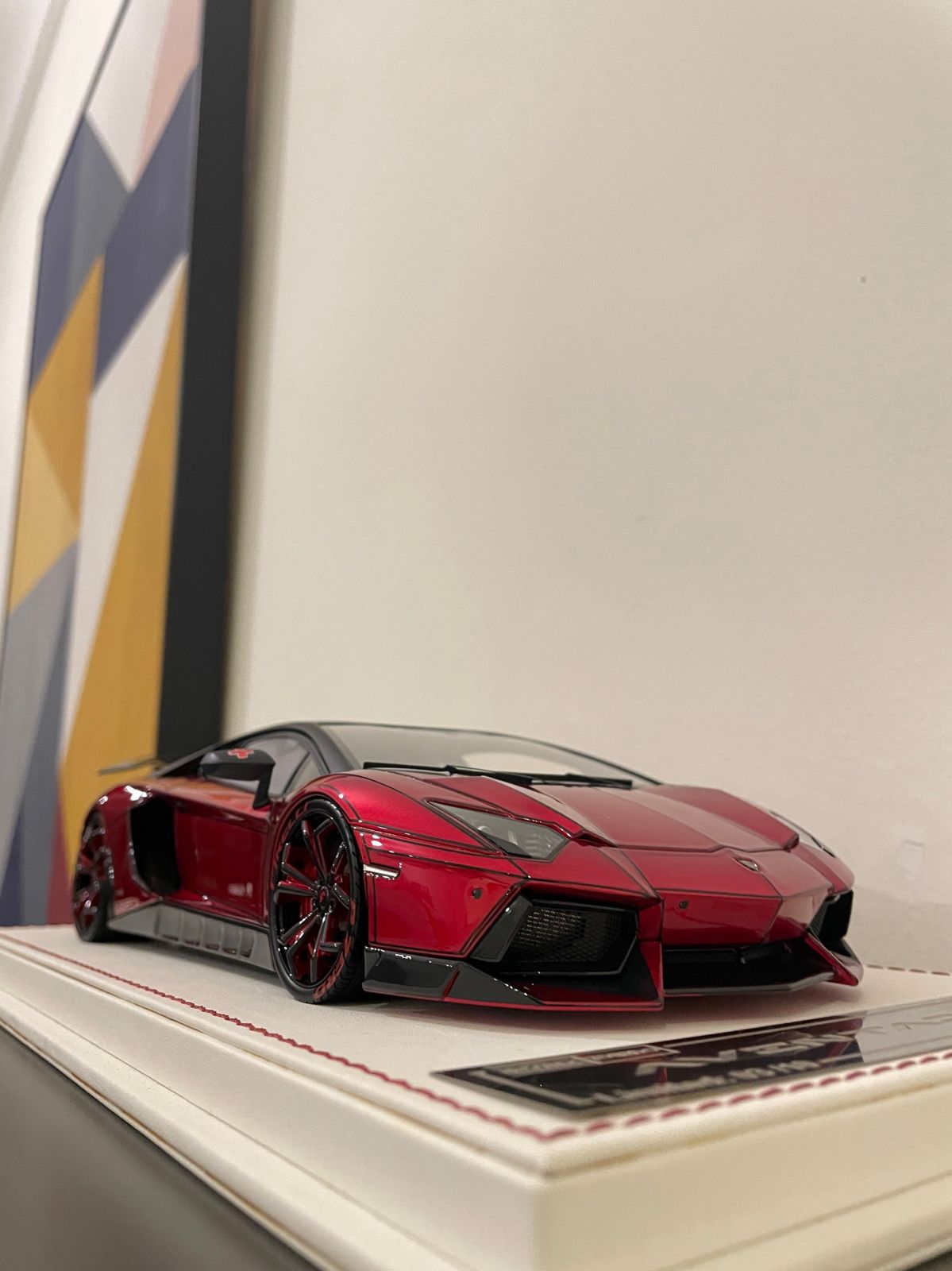 Lamborghini Aventador Toy Model Car (Red)