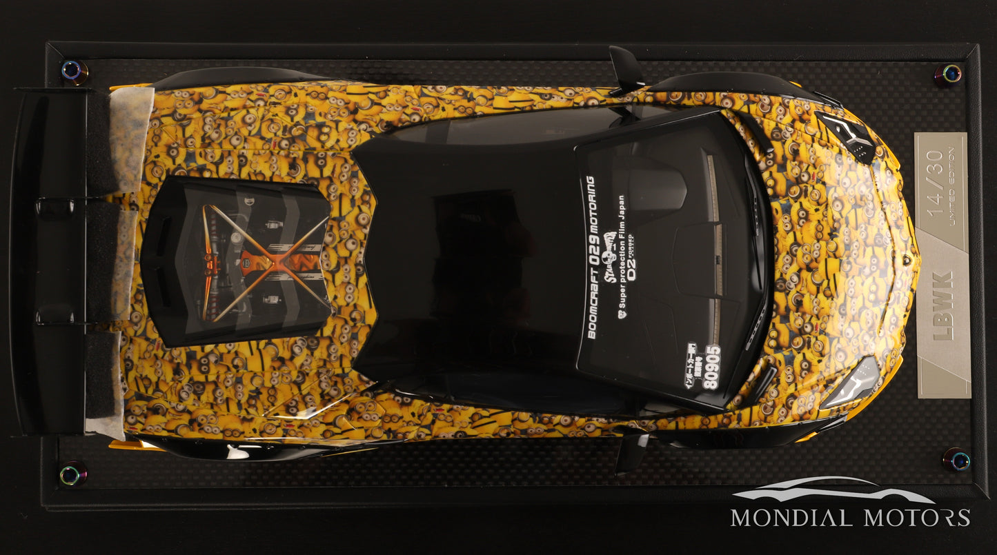 Lamborghini Aventador LBWK (Minions) 1:18