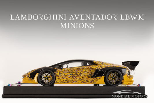 Lamborghini Aventador LBWK (Minions) 1:18
